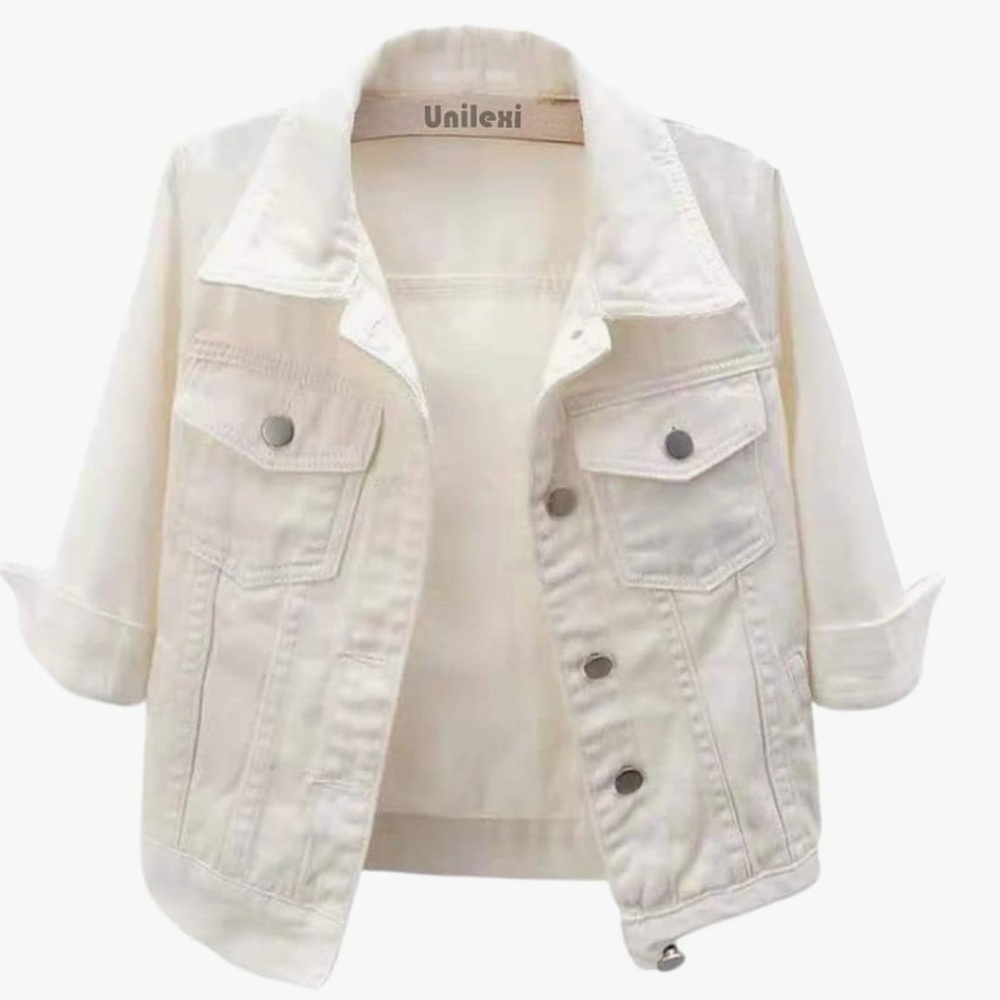White Jean Jacket